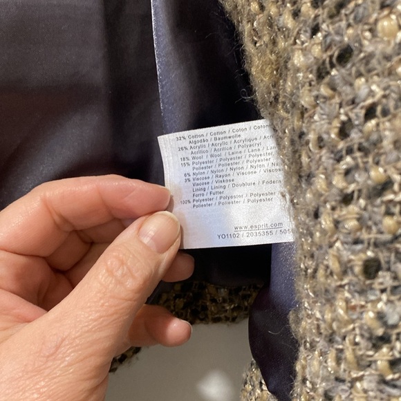 Frayed-Detail Tweed Jacket - Picture 4 of 4